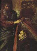 Diego Velazquez St Ildefonso Receiving the Chasuble from the Virgin(detail) (df01) oil painting artist